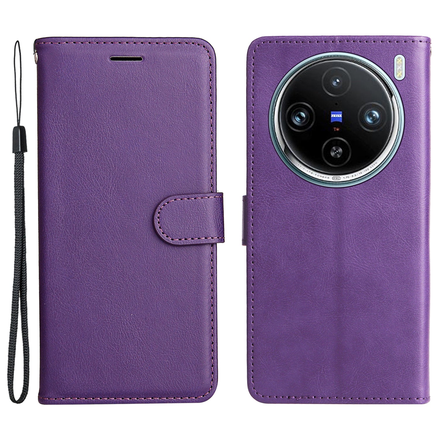 KT Leather Series-2 for vivo X100 Pro 5G Magnetic Case Leather Flip Wallet Phone Cover KT Leather Series-2 for vivo X100 Pro 5G Magnetic Case Leather Flip Wallet Phone Cover